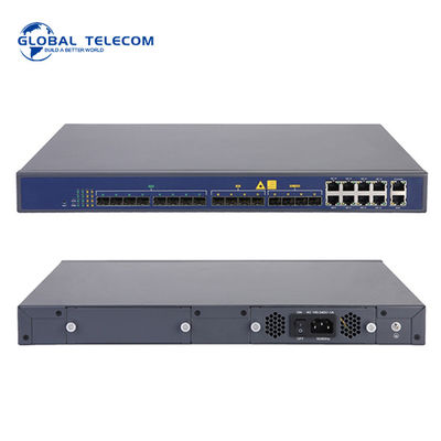 8 compatibilité forte optique de la fibre 20KM 40KM FTTH des ports 1U OLT d'EPON
