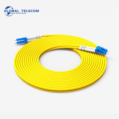 Corde de correction optique de fibre de 1 mètre LC au mode unitaire Dual Core de LC